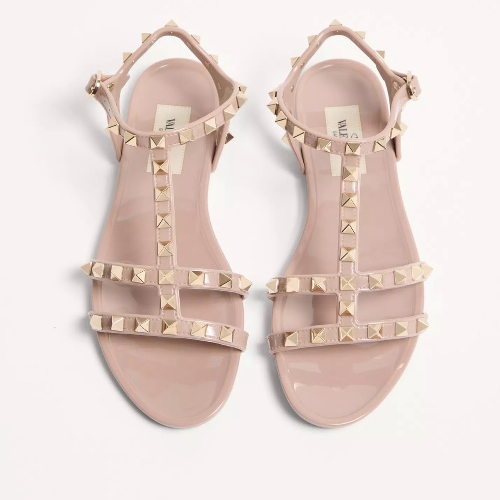 Valentino Garavani Rockstud rubber sandal, New with Box - Picture 3 of 12